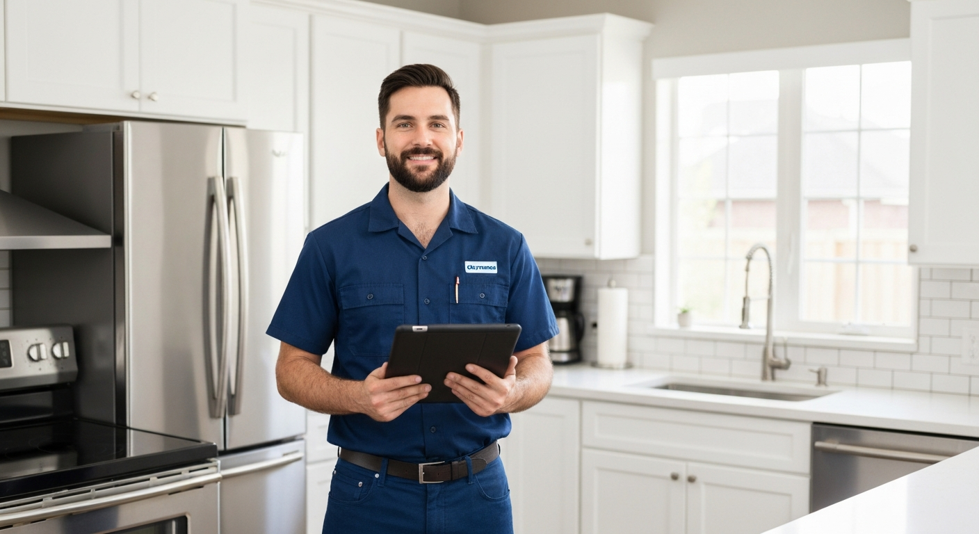 Appliance repair technician in Calgary