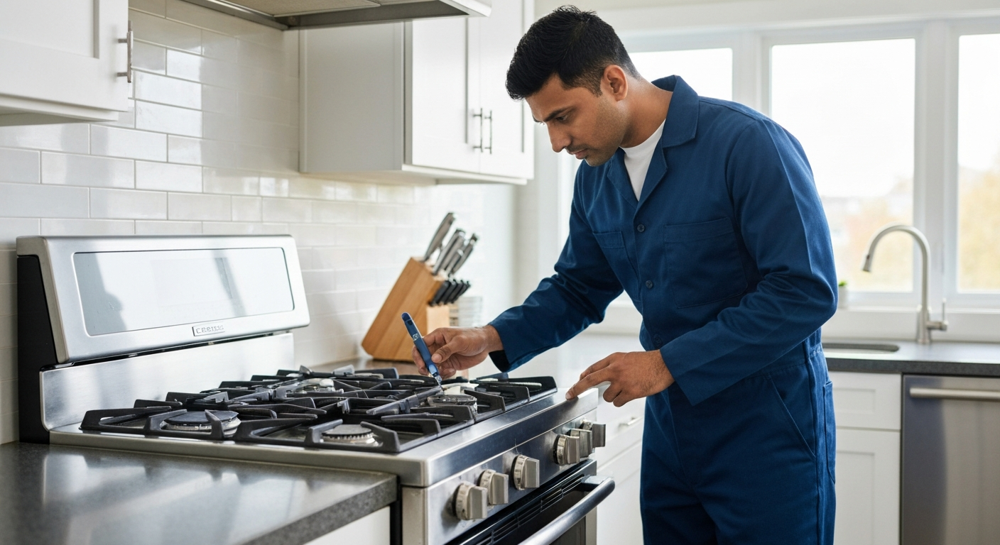 Gas stove repair expert in Calgary